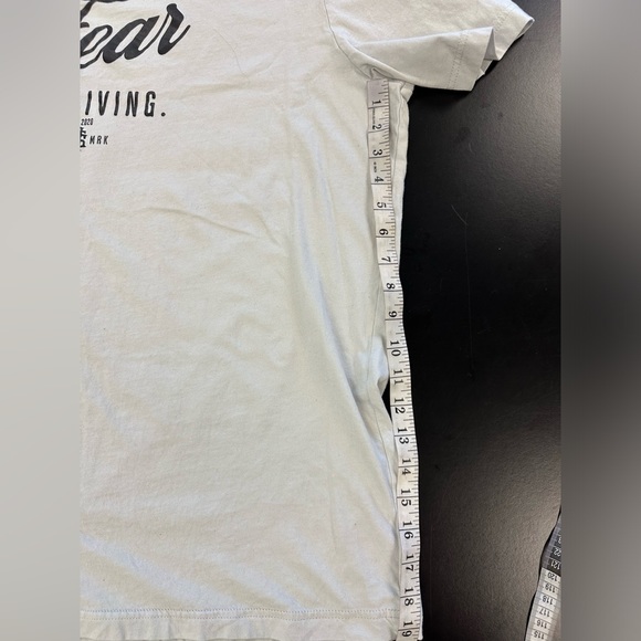 Raise the Standard “Don’t fear dying Fear not living” gray tshirt. 2xl - Picture 4 of 5